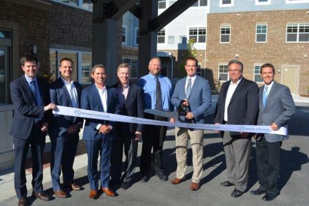 From L to R: Dan Lahey – LCS, Tom Hughes – Harrison Street, Tyler Armstrong – Bank of Texas, Dan Walsh – Ryan, David DeJong – Town Councilman, David Erickson – Ryan, Bob Goodpaster – Ryan, Brian Lane - LCS