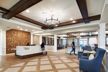 A view of the lobby area of Talamore Sun Prairie.